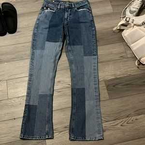 Cute pattern jeans!